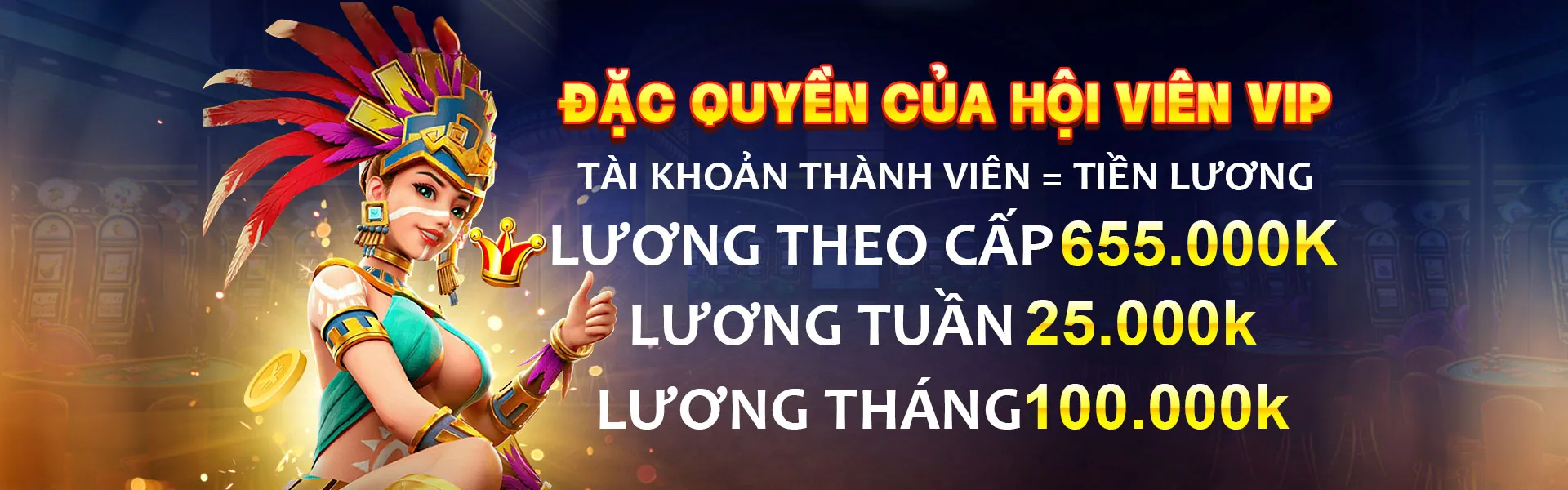 Chương trình VIP độc quyền tại xin888 login